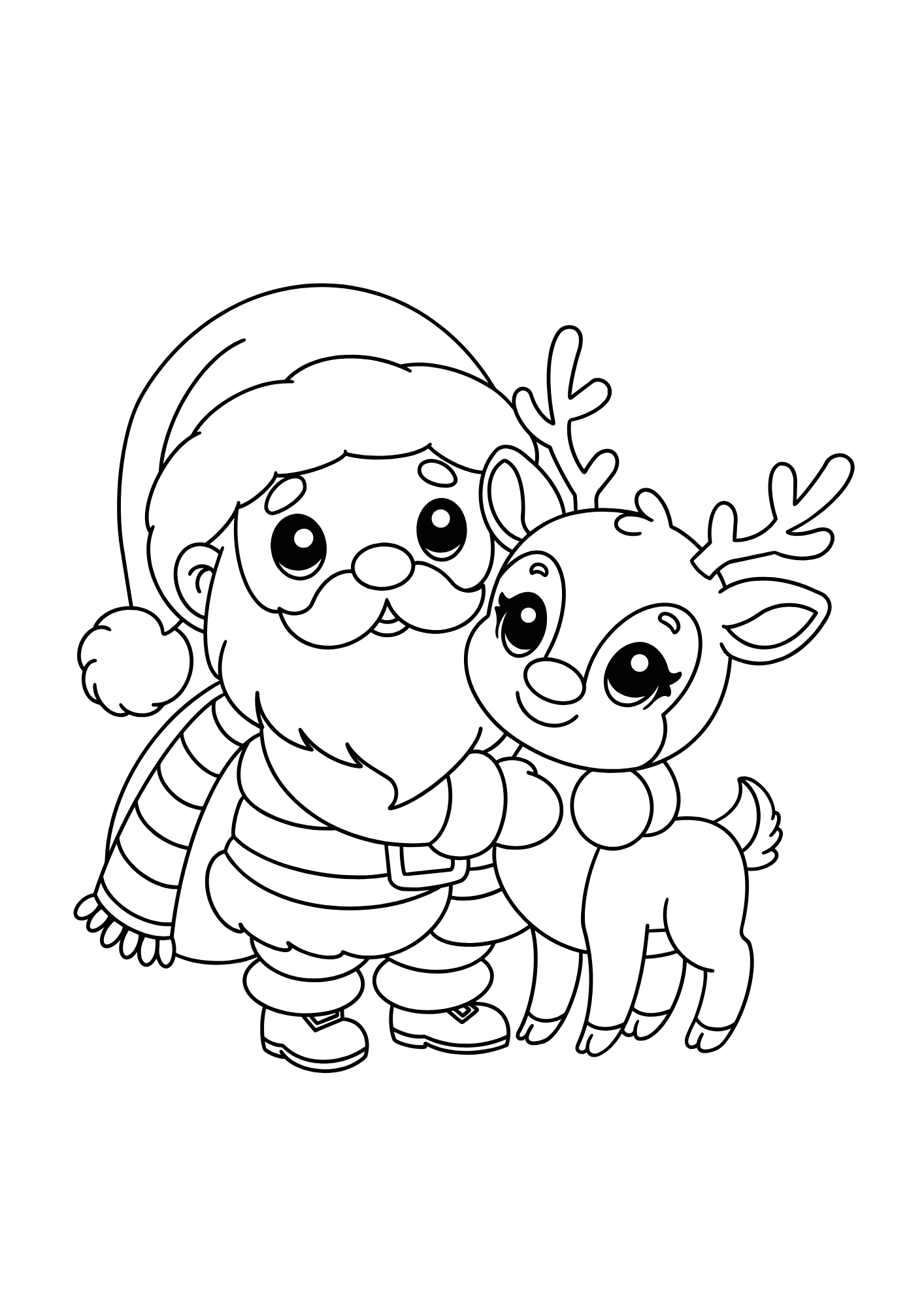 Julens Fargeleggingshefte