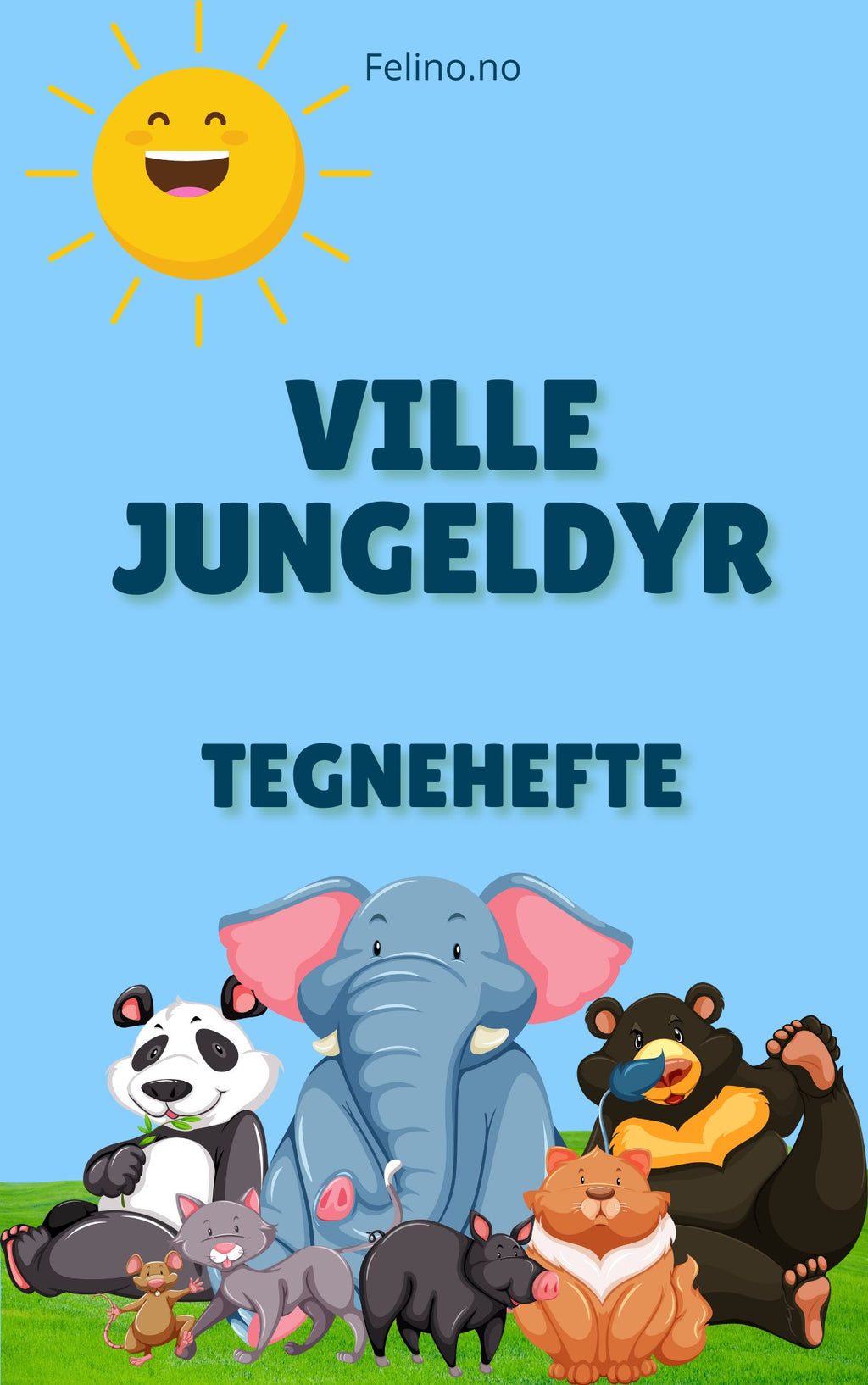Ville jungeldyr: Digitalt tegnehefte